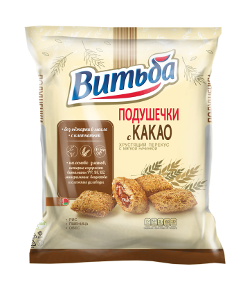 Pillows «Vitba» with cacao, 130g