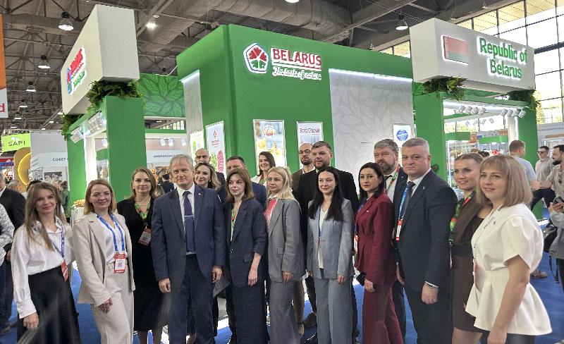 UzFood 2026:  экспозиция Belarus. The Taste of Nature презентована на международной пищевой выставке в Ташкенте