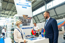 A LARGE NATIONAL EXPOSITION OF BELARUS PRESENTED AT THE INNOPROM EXHIBITION IN YEKATERINBURG