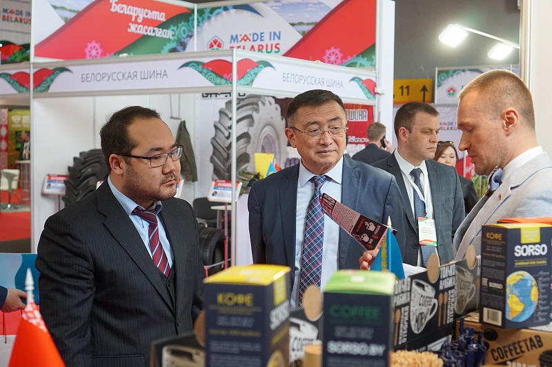 Масштабная выставка белорусских производителей Made in Belarus начала работу в Алматы
